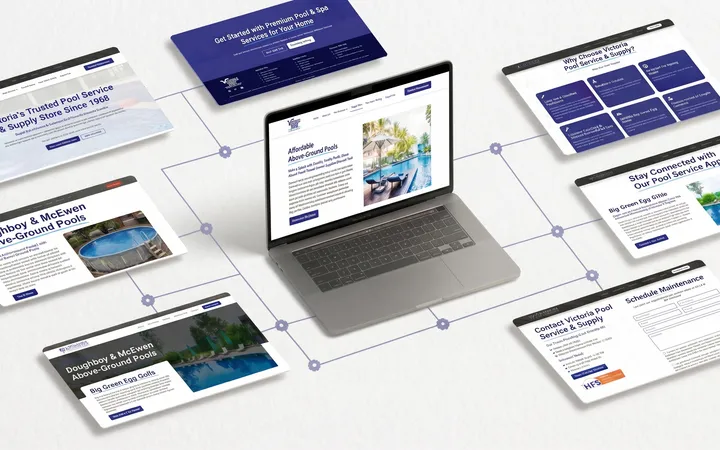 Victoria Pool Service & Supply case study